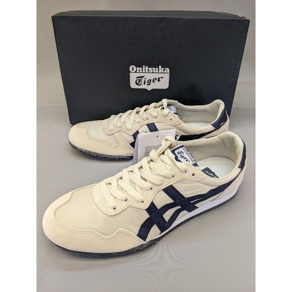 Onitsuka Tiger SERRANO 1183B400 200 Birch/Peacoat, Size US 8 - Picture 1 of 12